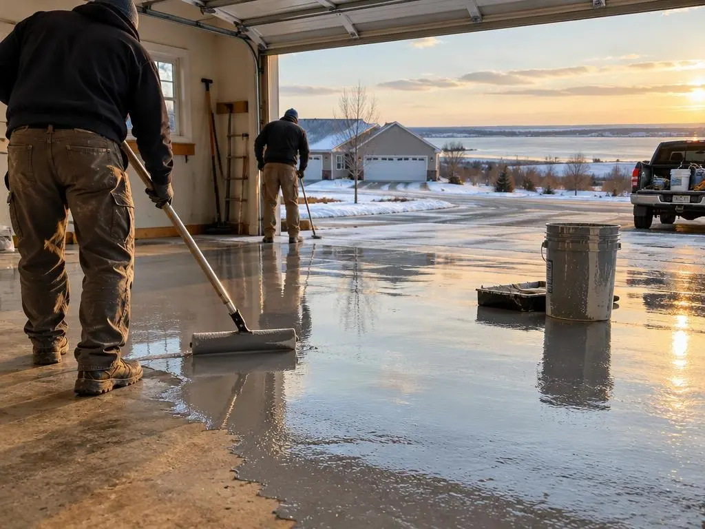Garage Floor Epoxy in Green Bay, WI